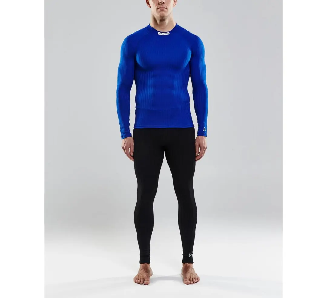 Craft Progress Baselayer Crewneck Longsleeve - S - Donkerblauw