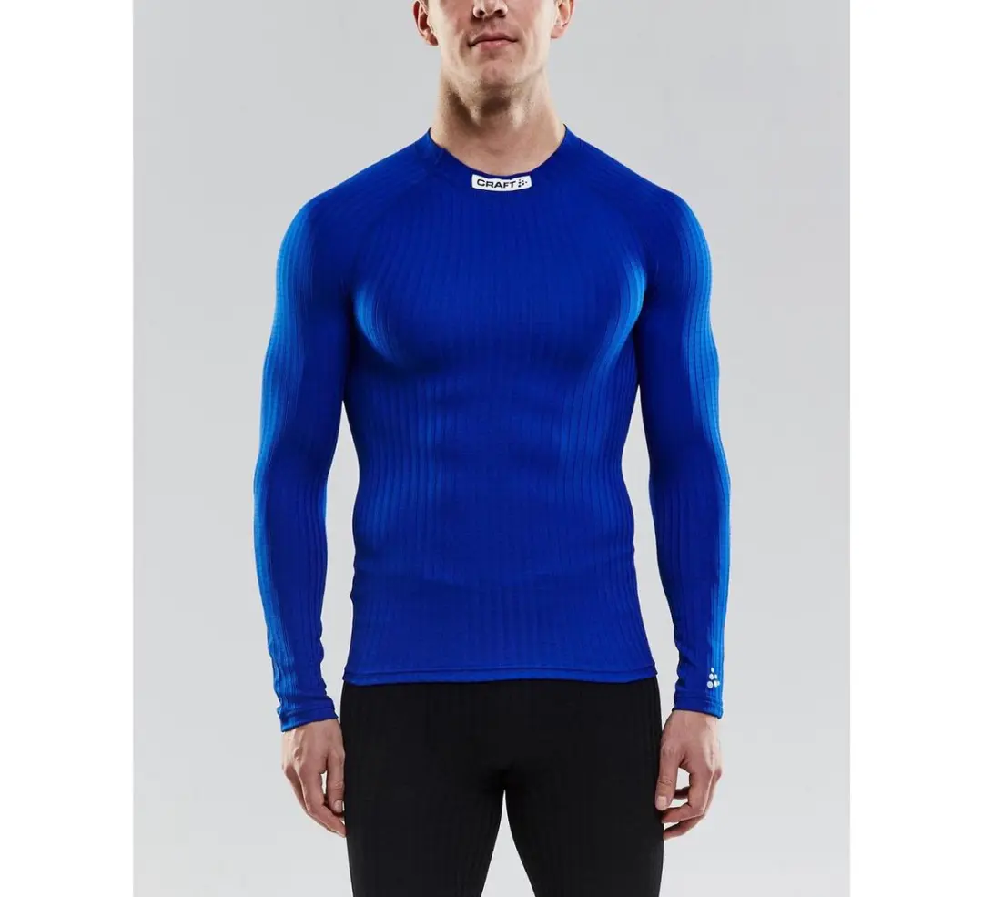 Craft Progress Baselayer Crewneck Longsleeve - S - Donkerblauw