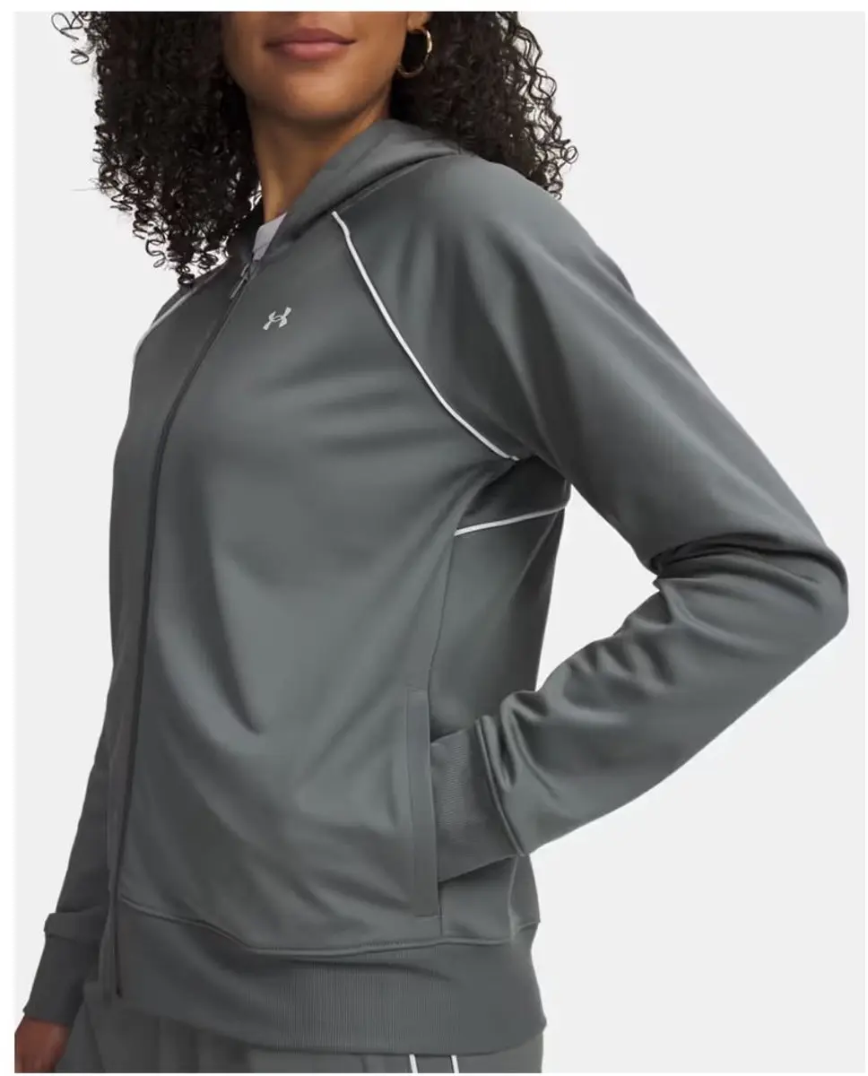 Under Armour Rival Tricot Trainingspak Dames - S - Grijs - afbeelding 6 van 6