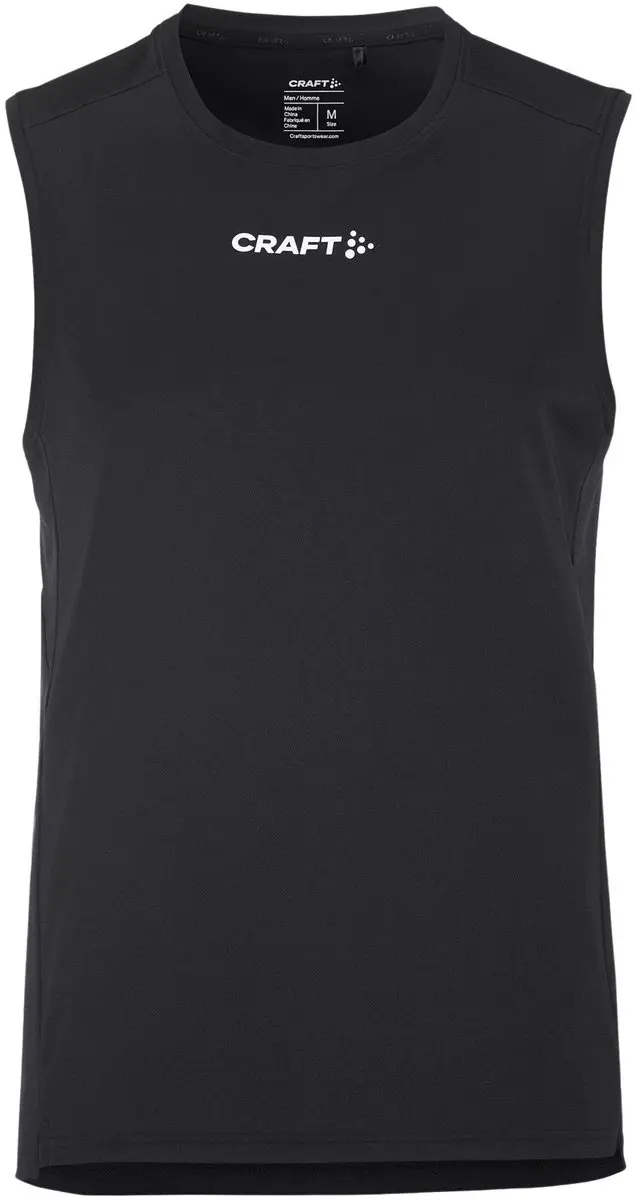 Craft Rush 2.0 Heren Singlet - Maat M - Zwart