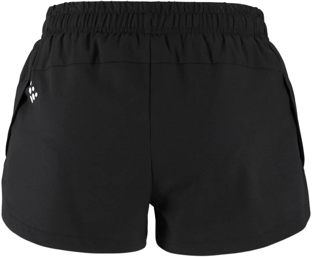 Craft Rush 2.0 Marathon Short Dames - XL - Zwart
