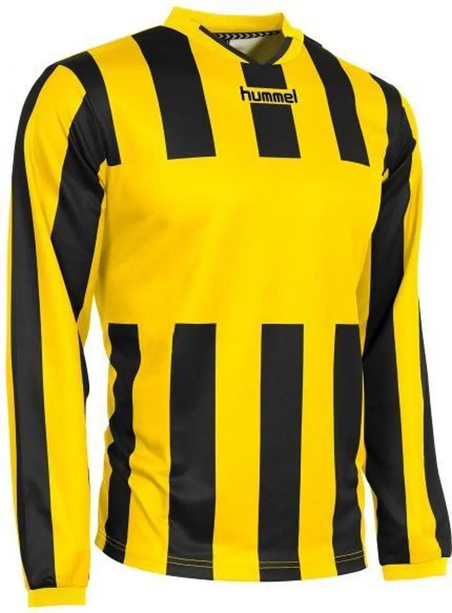 hummel Madrid L/S Sportshirt Kids - 152 - Geel