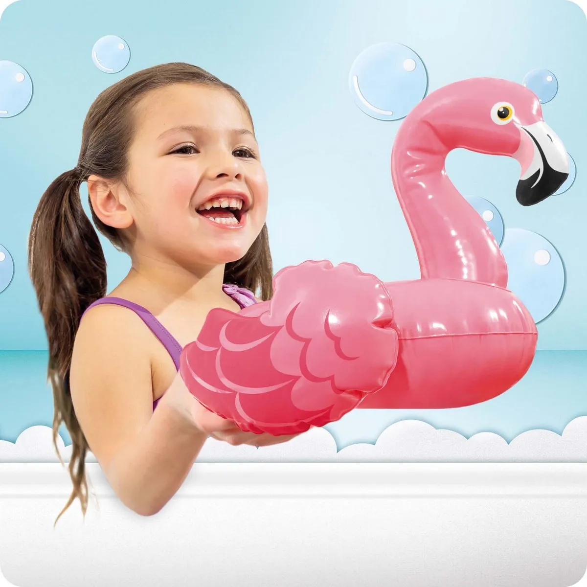 Intex Flamingo Opblaasbaar Badspeeltje 58590 - Roze/Wit/Zwart