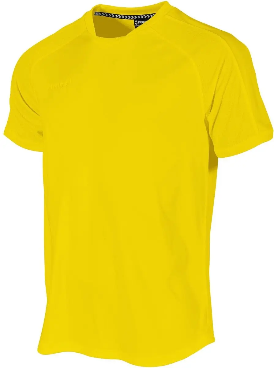 Hummel Tulsa T-Shirt Heren - Geel - Maat S