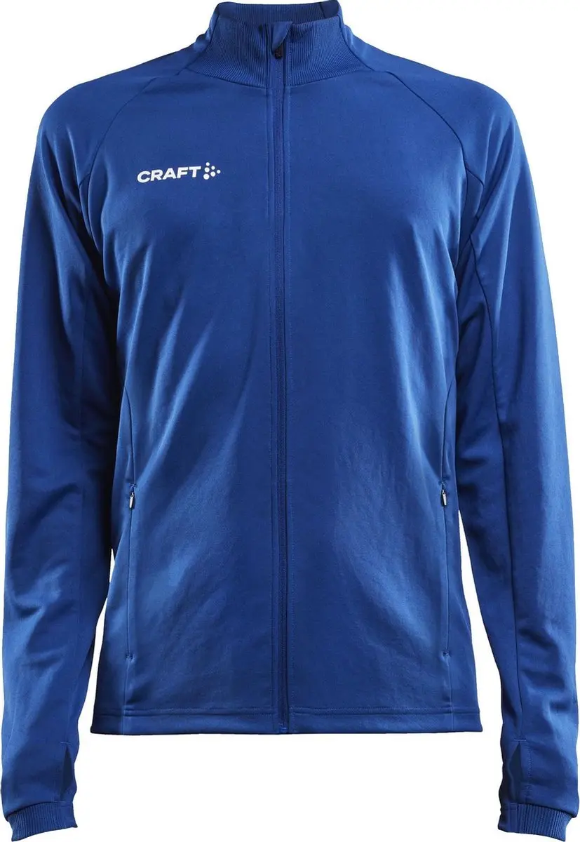 Craft Evolve Full Zip Sportvest L - Blauw