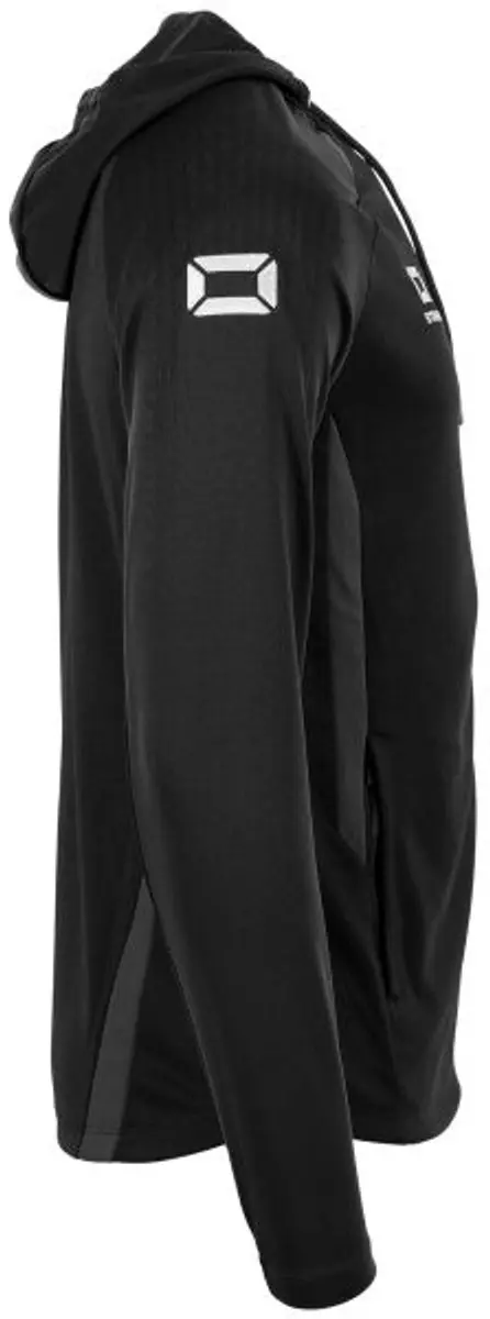 Stanno Stadio Hooded Full Zip Top 152 - Zwart - afbeelding 6 van 6