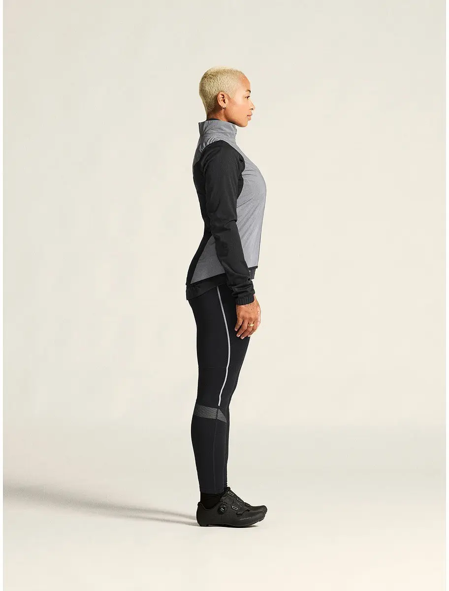 Craft Adv Essence Lumen Mouwloos Fietswindjack Dames - XL - Zilver Reflecterend