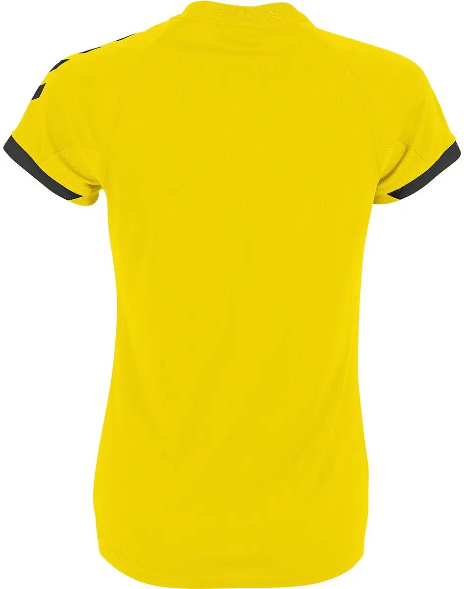 Hummel Fyn Shirt Dames - Geel/Zwart L