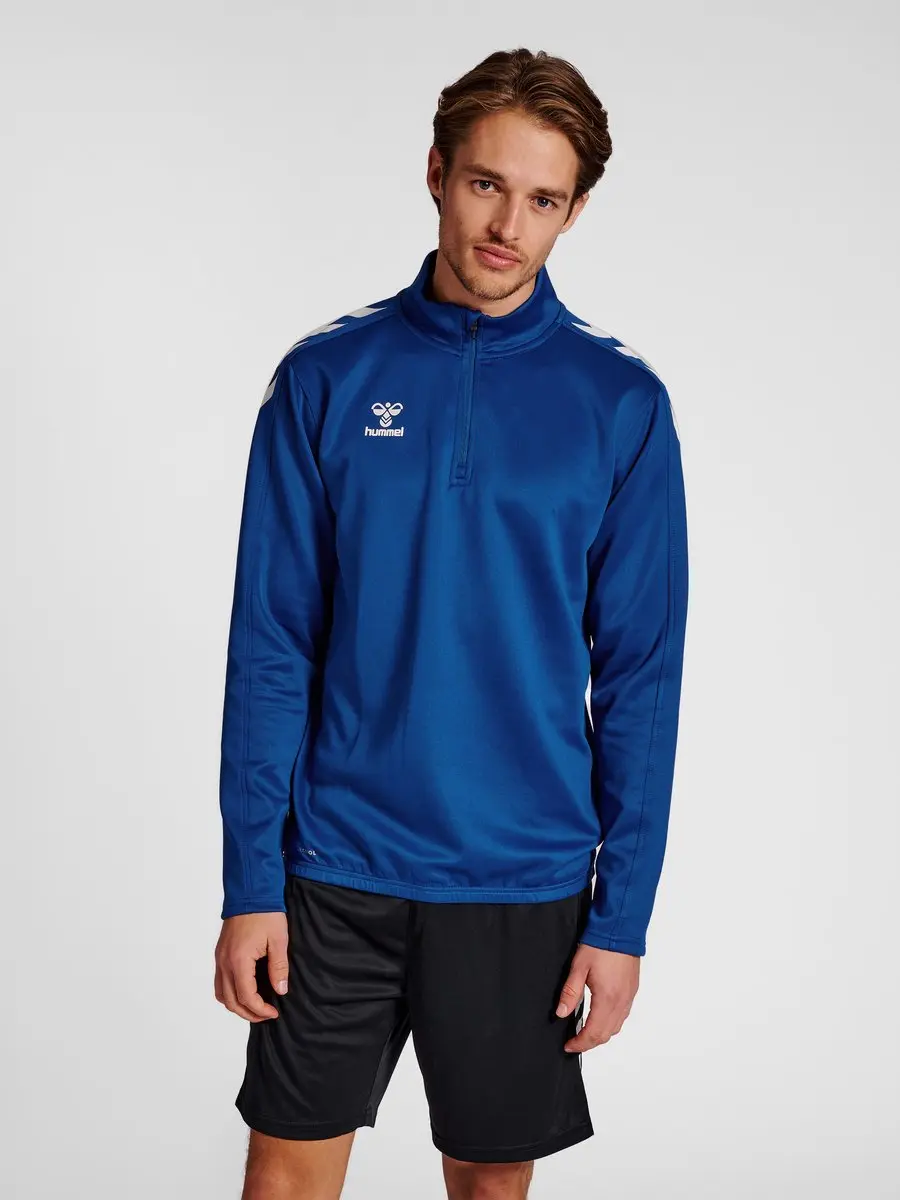 Hummel Hmlcore Xk Half Zip Poly Sweat 211479 - 3XL - True Blue