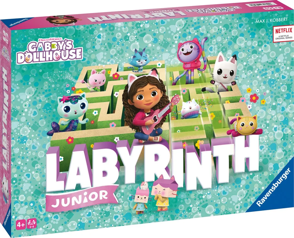 Ravensburger Gabby's Dollhouse Junior Labyrinth - 22648