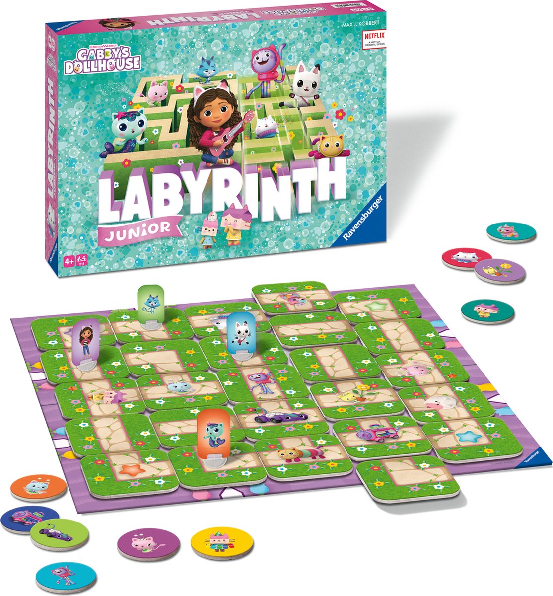 Ravensburger Gabby's Dollhouse Junior Labyrinth - Kinderspel