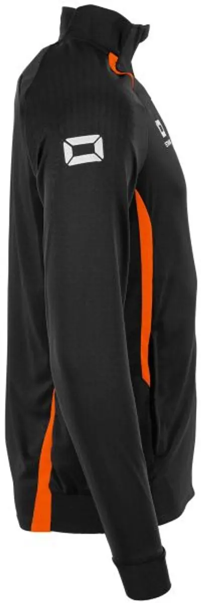 Stanno Stadio Full Zip Top M - Zwart/Oranje