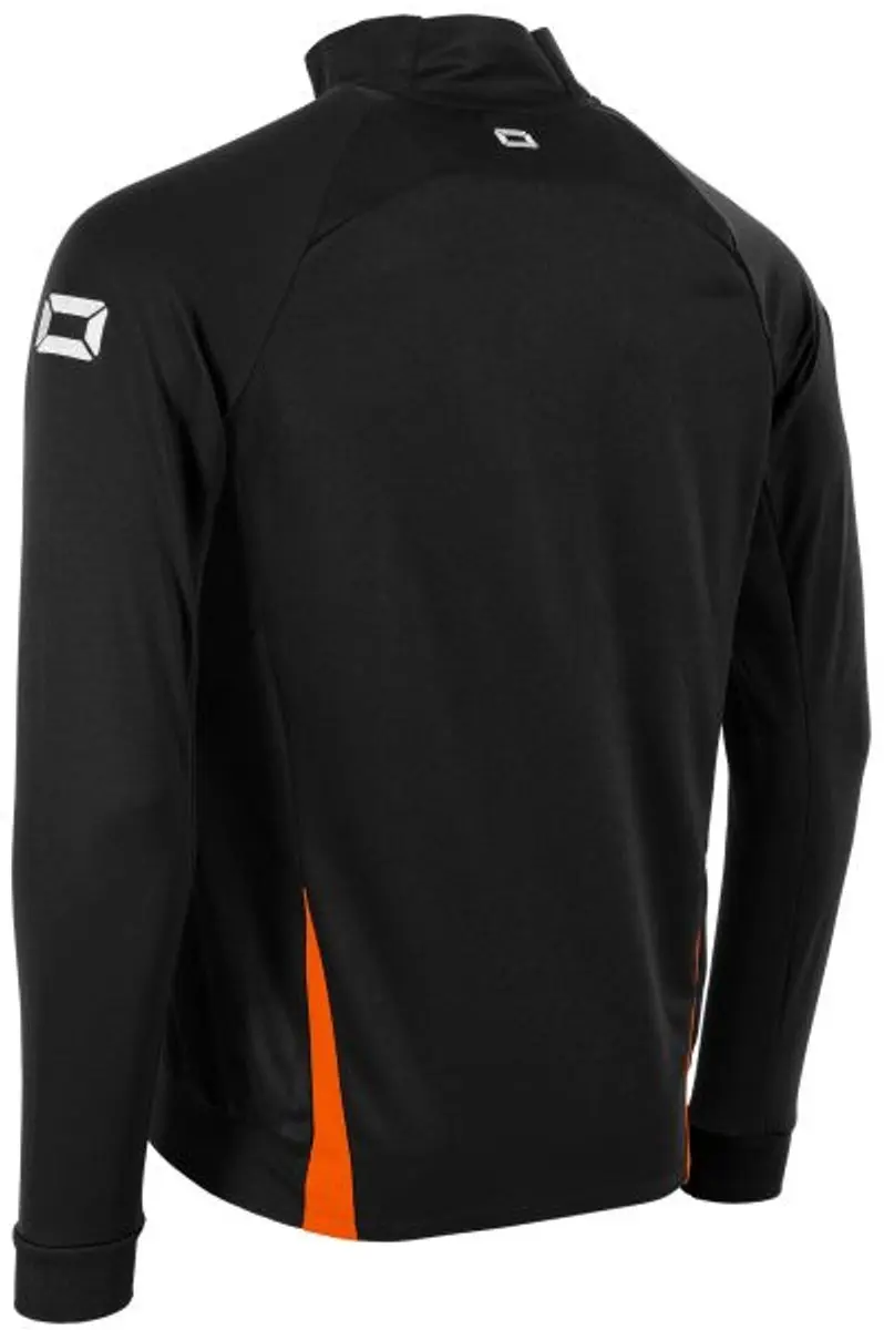 Stanno Stadio Full Zip Top M - Zwart/Oranje
