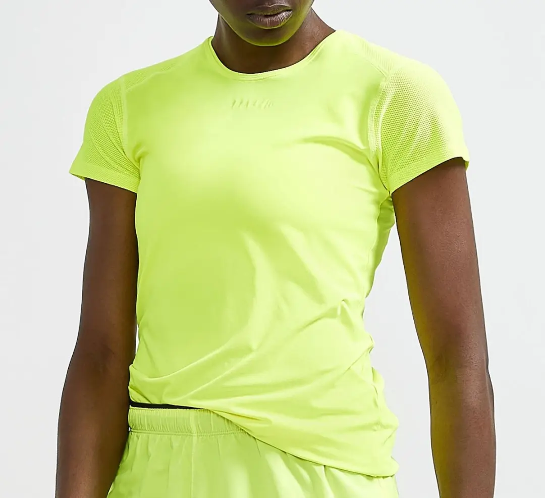 Craft ADV Essence Sportshirt - XL - Neon geel