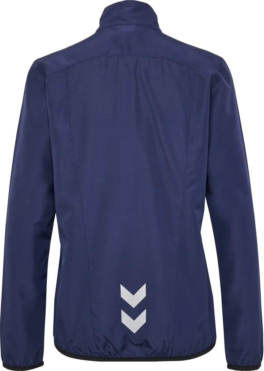 Hummel Hmlrun Jacket Woman 227259 Trainingsjack - XXL - Black Iris