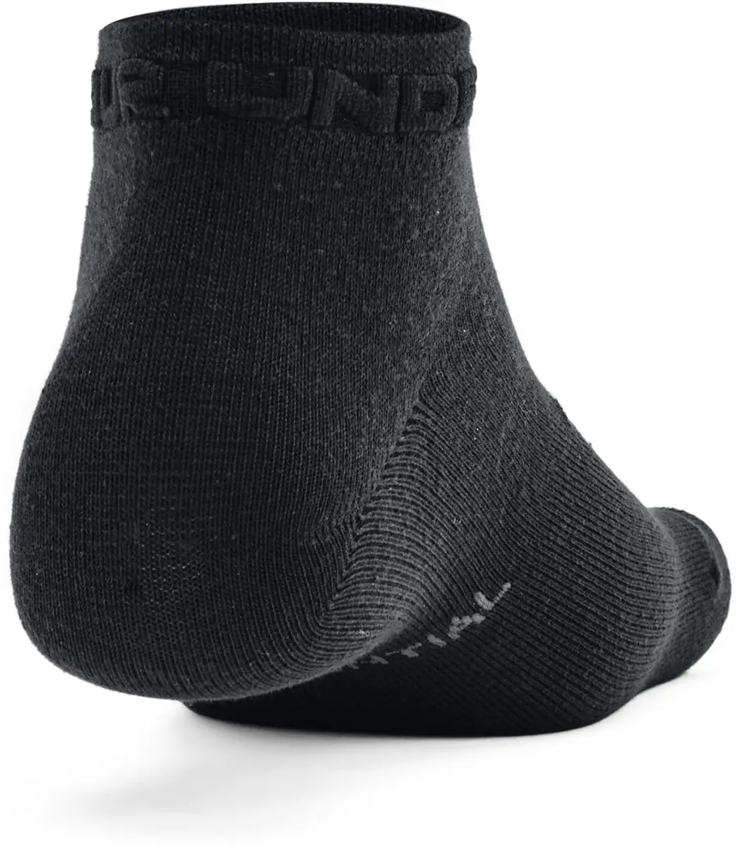 Under Armour Low Essentials Crewsokken - Zwart - EU 47½-50½