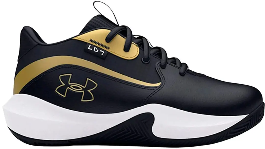 Under Armour Ps Lockdown 7 Basketbalschoenen 27.5 - Zwart