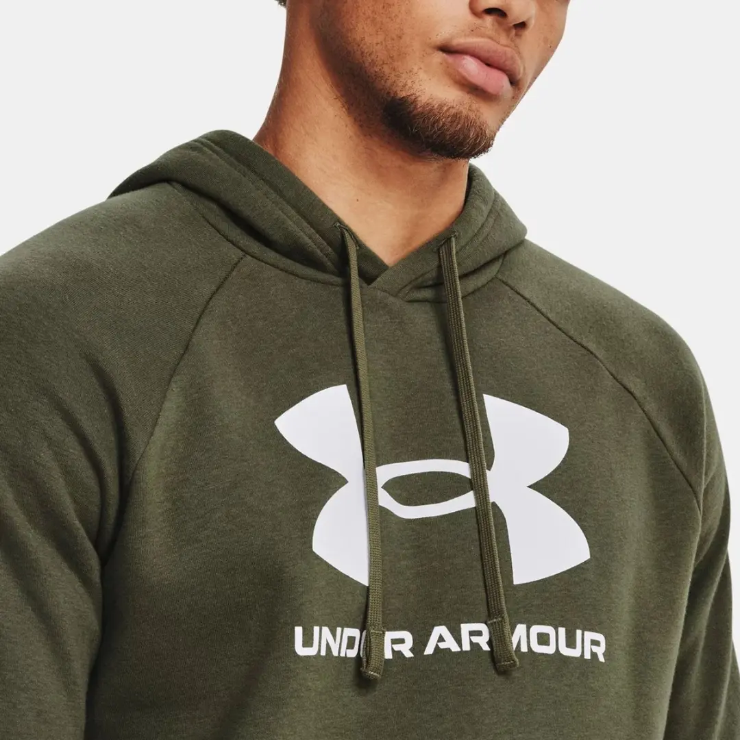 Under Armour Rival Trui - Maat L - Groen/Wit