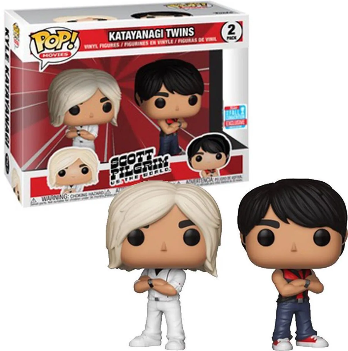 Funko Pop 2-Pack Scott Pilgrim VS The World Katayanagi Twins - Multicolor
