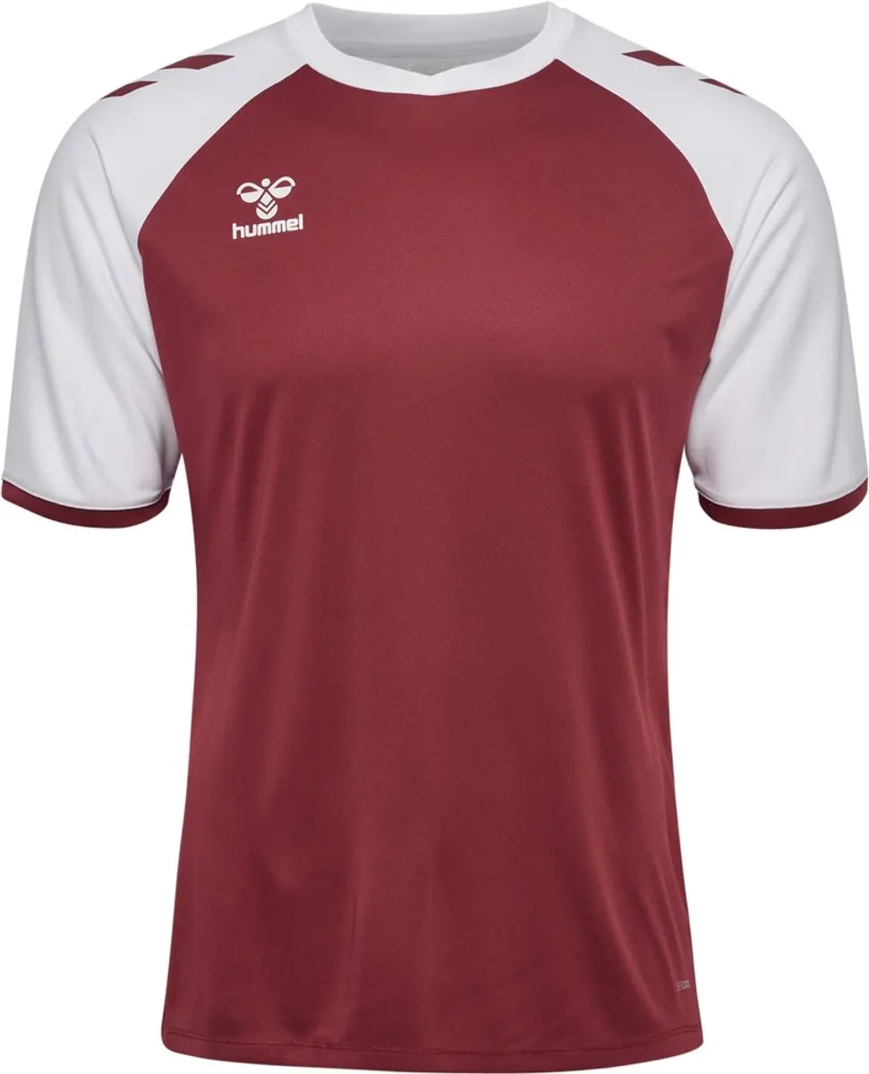 Hummel Hmlmatch League Sportshirt 233153 - 3XL - Maroon/Wit