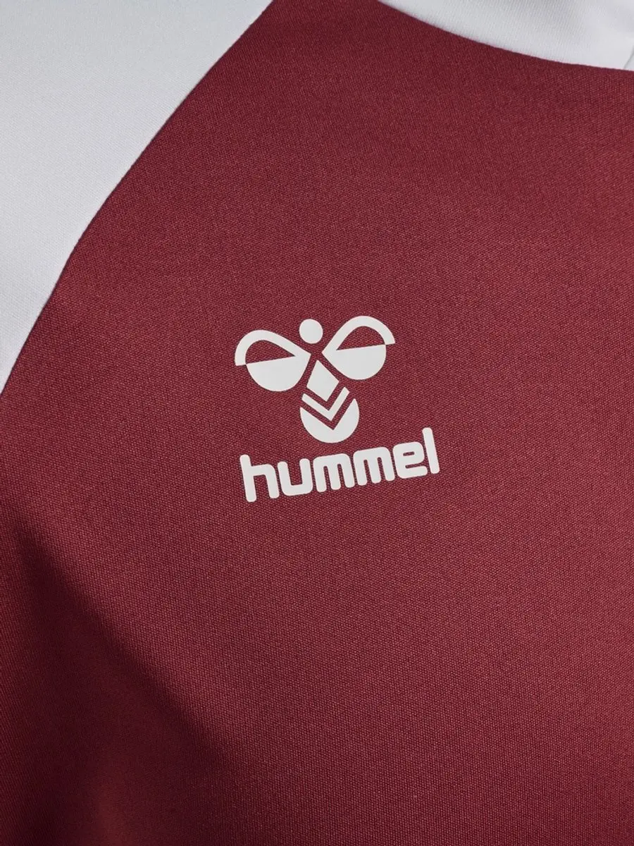 Hummel Hmlmatch League Sportshirt 233153 - 3XL - Maroon/Wit