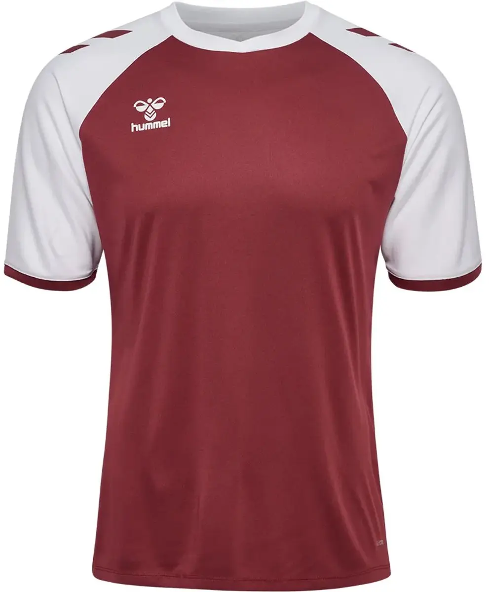 Hummel Hmlmatch League Sportshirt 233153 - 3XL - Maroon/Wit