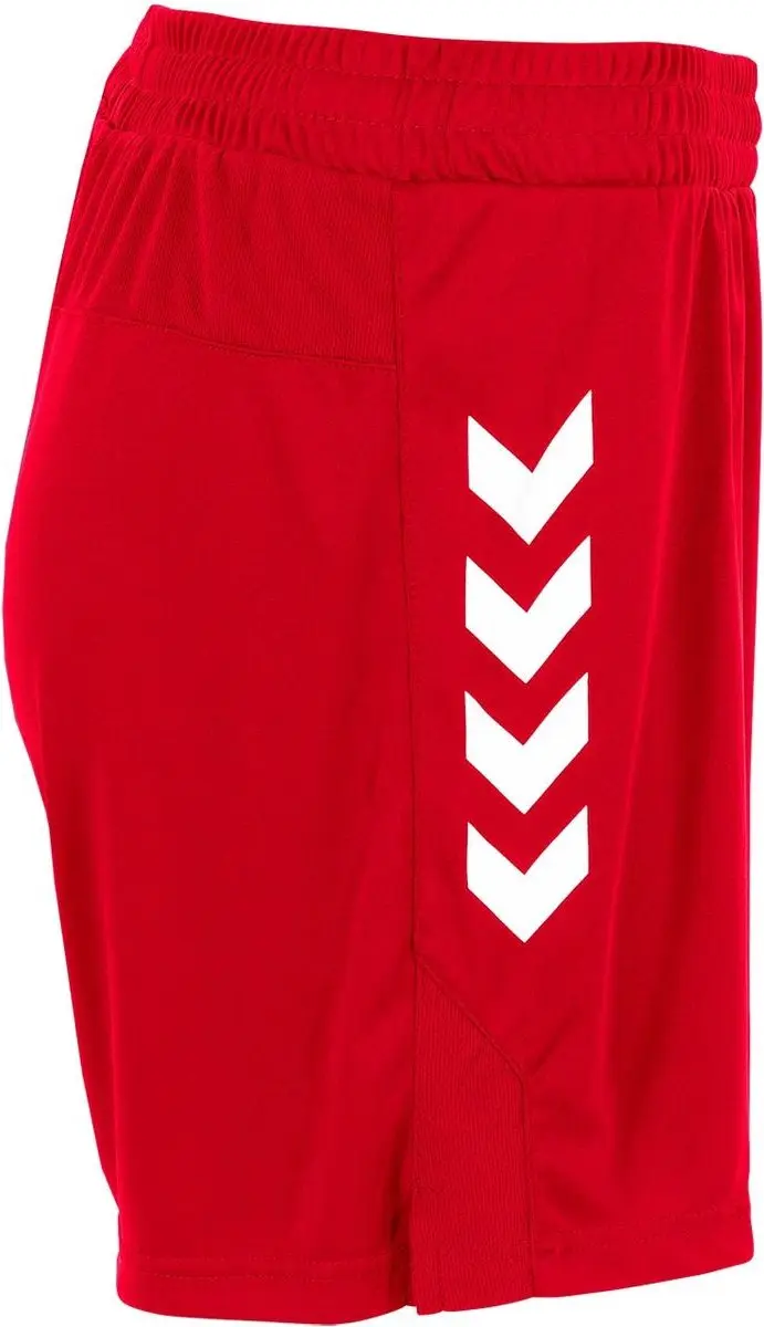 Hummel Memphis Shorts Dames - XS - Rood/Wit
