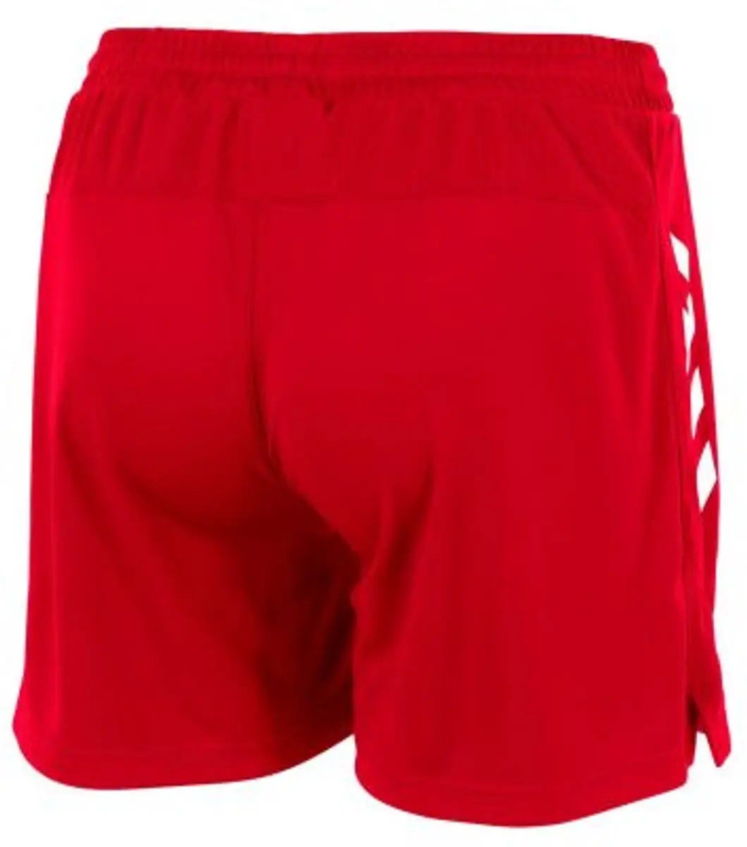 Hummel Memphis Shorts Dames - XS - Rood/Wit