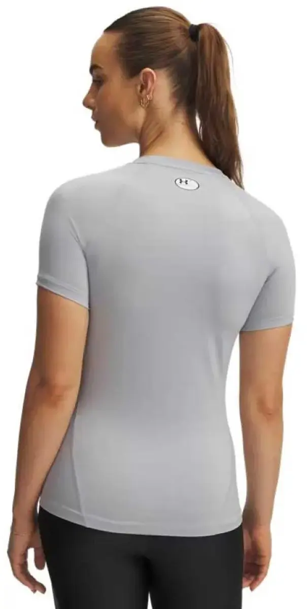 Under Armour HeatGear Authentic Comp T-shirt - Grijs L