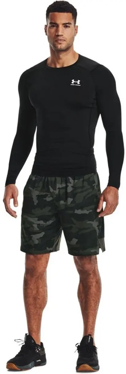 Under Armour Heren Longsleeve Sportshirt 3XL - Zwart