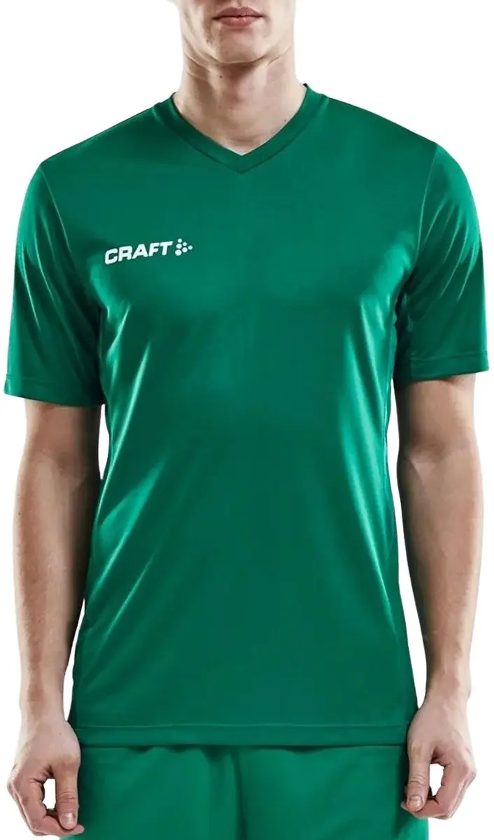 Craft Squad Solid Shirt Heren - XL - Groen/Wit - afbeelding 6 van 6