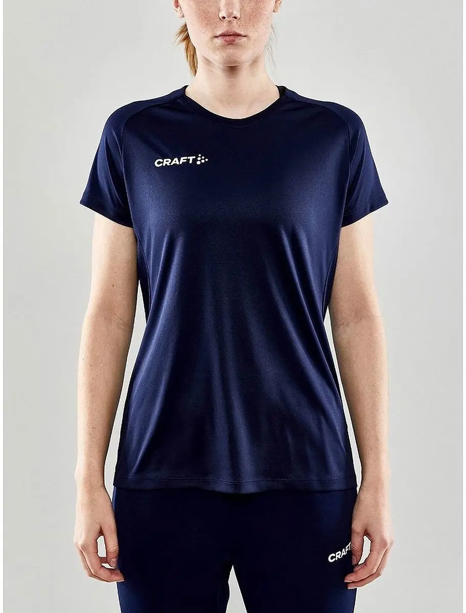 Craft Evolve T-Shirt Dames XXL - Marine