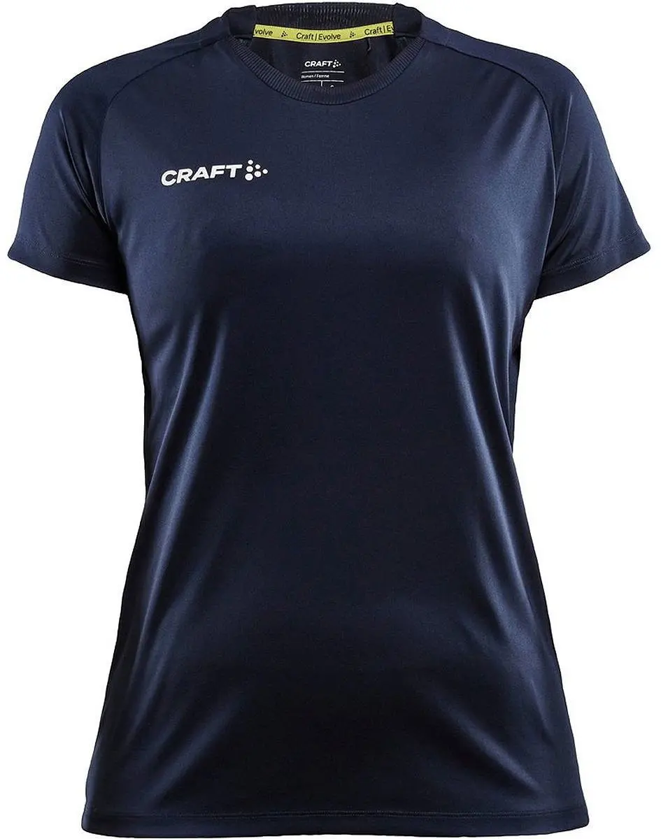 Craft Evolve T-Shirt Dames XXL - Marine