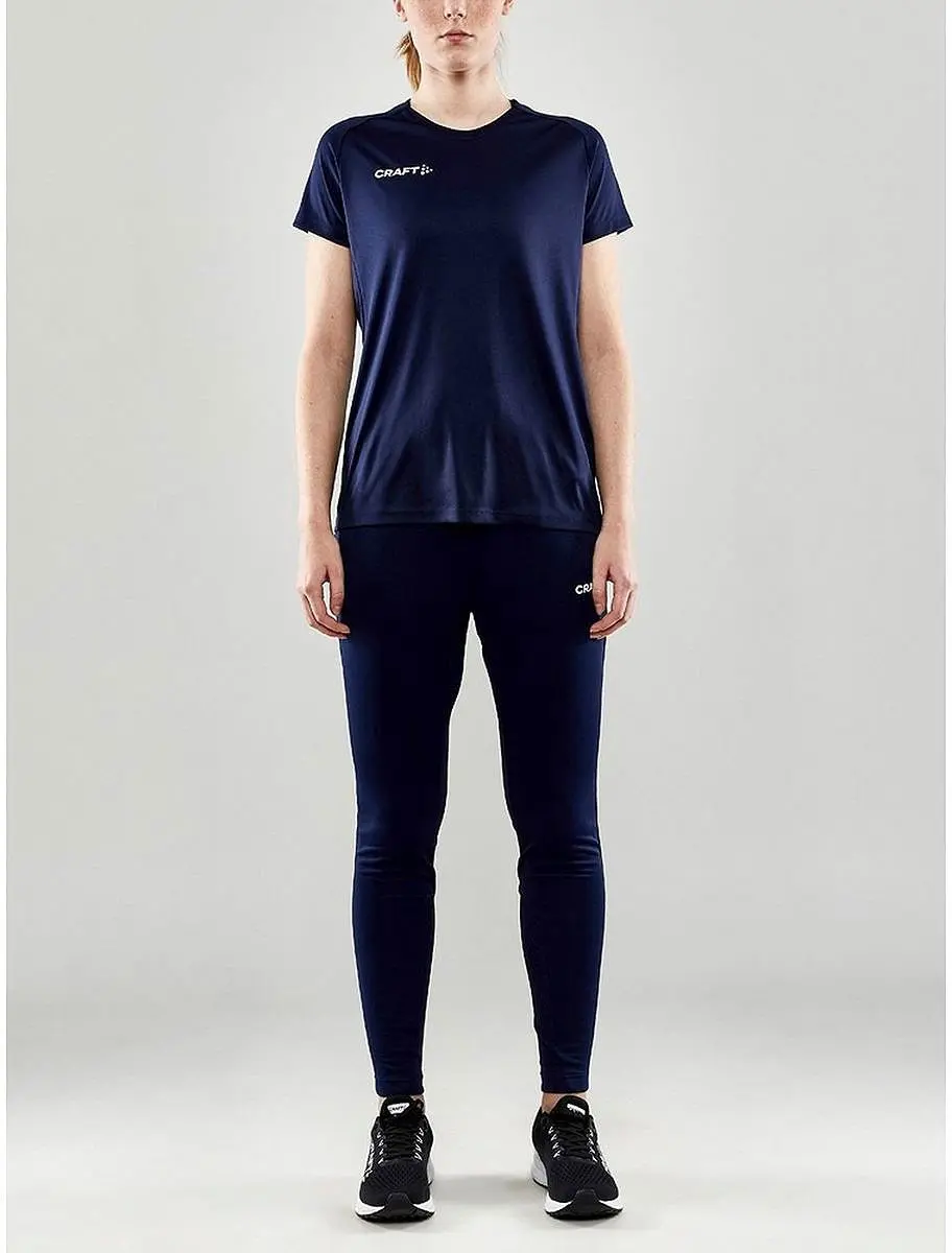Craft Evolve T-Shirt Dames XXL - Marine