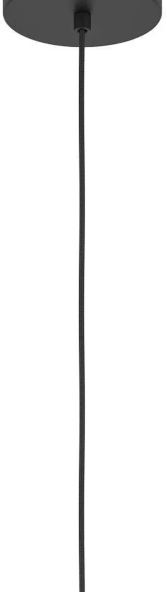 Eglo Razoni 1 Hanglamp E27 - Ø42,5cm - Zwart/Wit