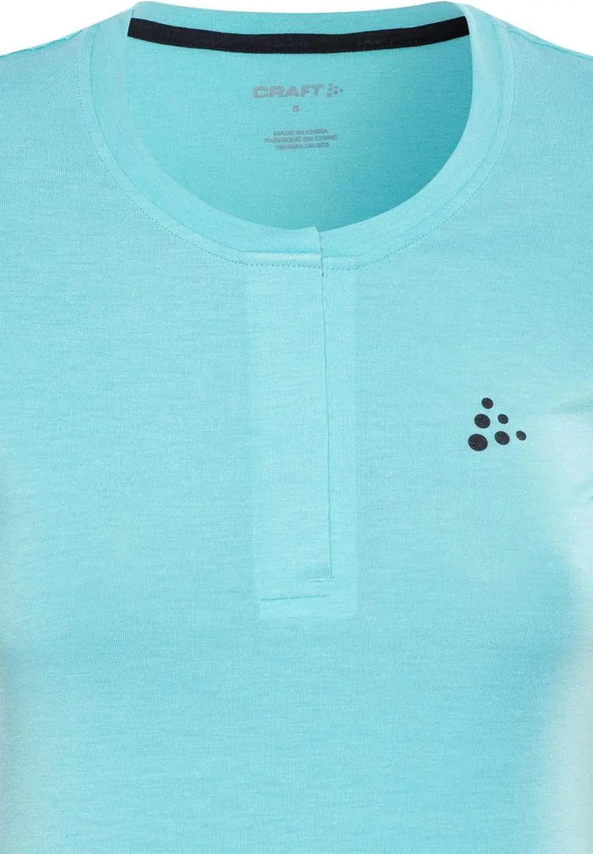Craft Ride Wielrenshirt L - Dames - Blauw