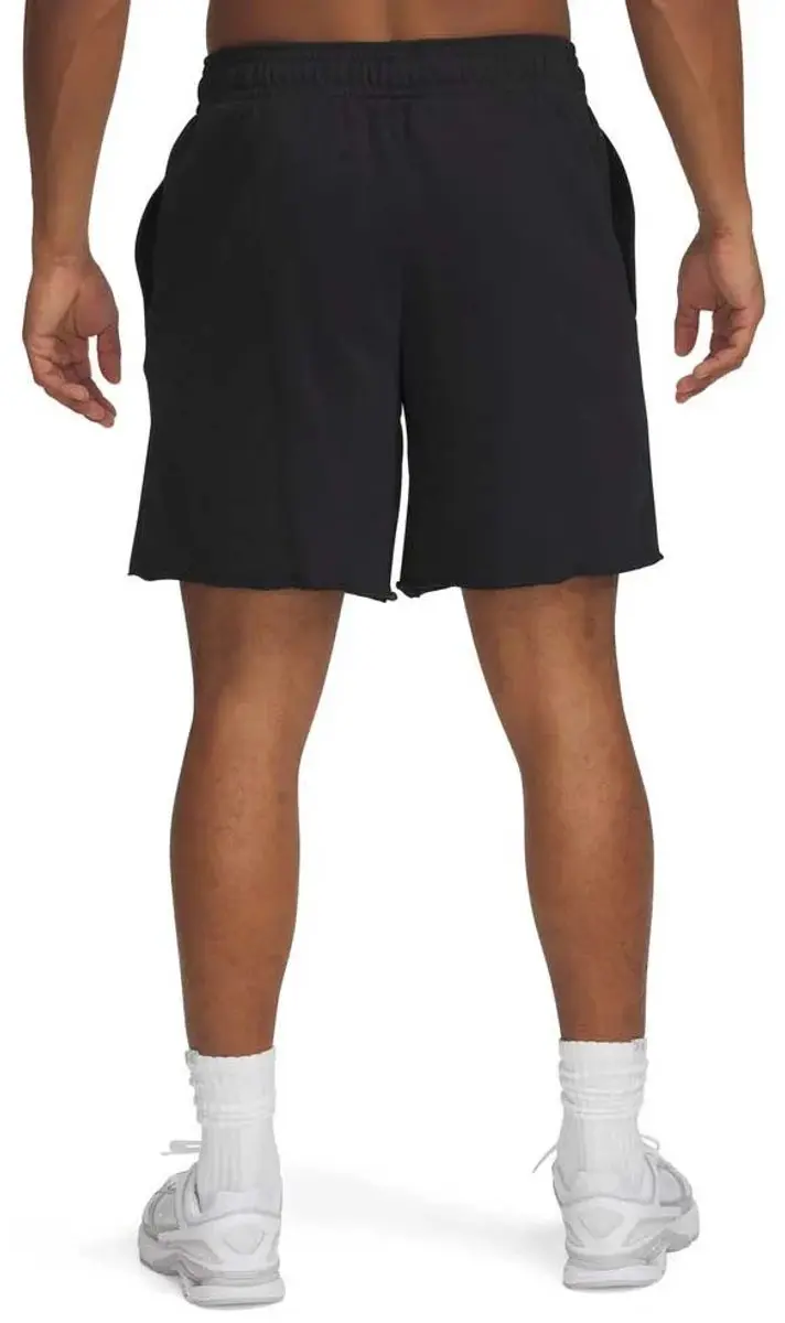 Under Armour UA Rival Terrylogo8in Short - Trainingsbroek M - Zwart
