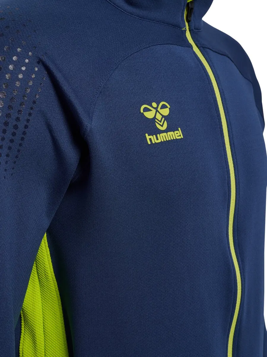 Hummel Hmllead Poly Zip Jacket 207399 Trainingsjack - S - Dark Denim