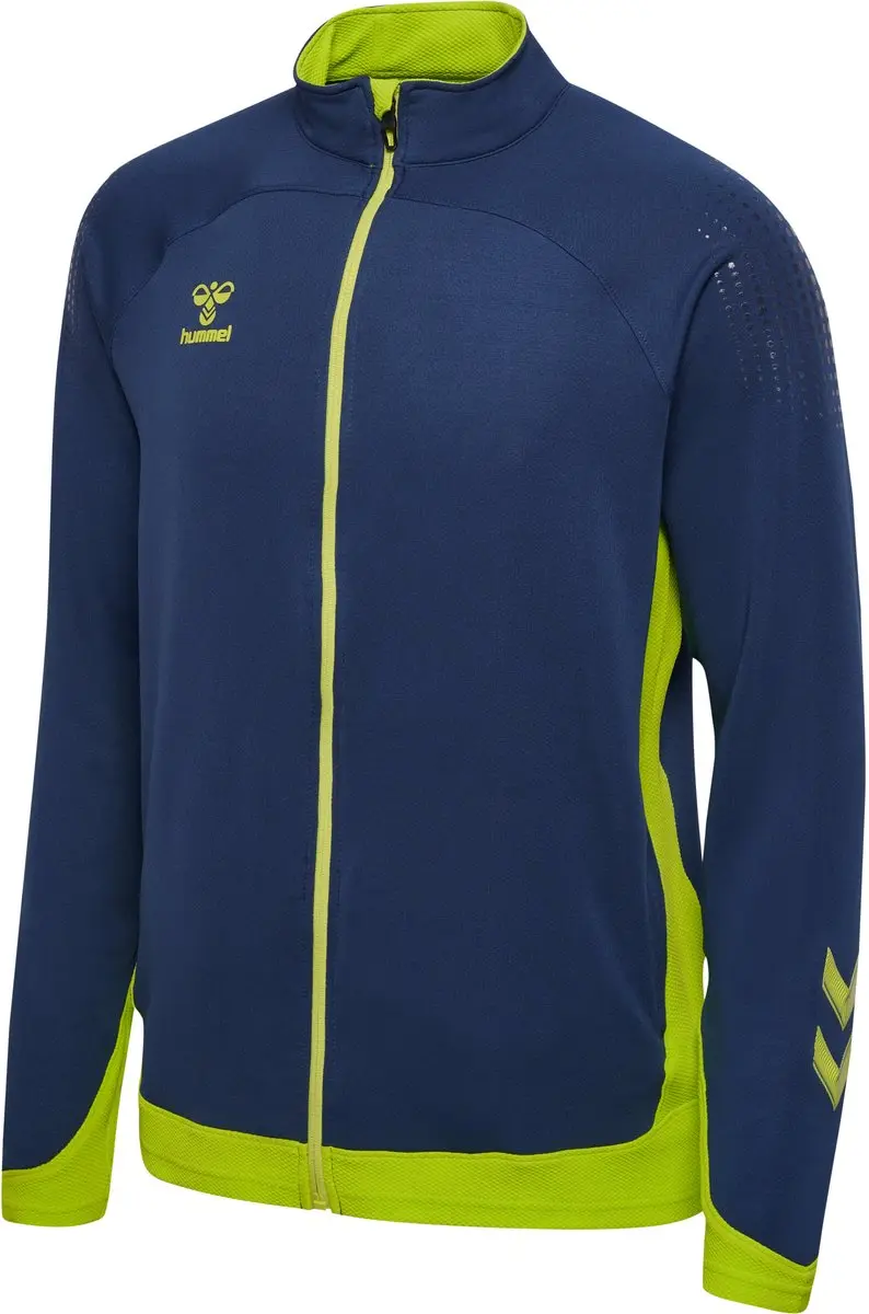 Hummel Hmllead Poly Zip Jacket 207399 Trainingsjack - S - Dark Denim