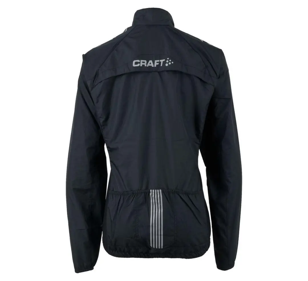 Craft Active Bike Wind Fietsjas Vrouwen L - Zwart
