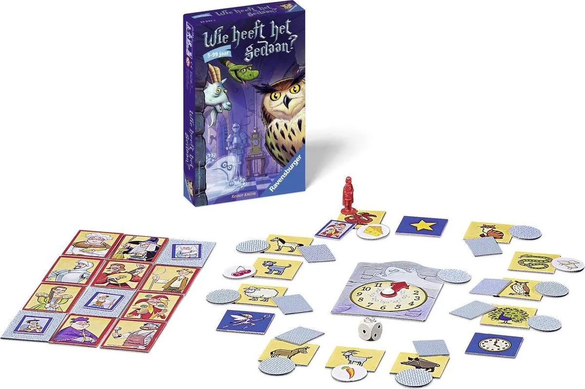 Ravensburger Wie Heeft Het Gedaan? Pocketspel - 2-6 Spelers