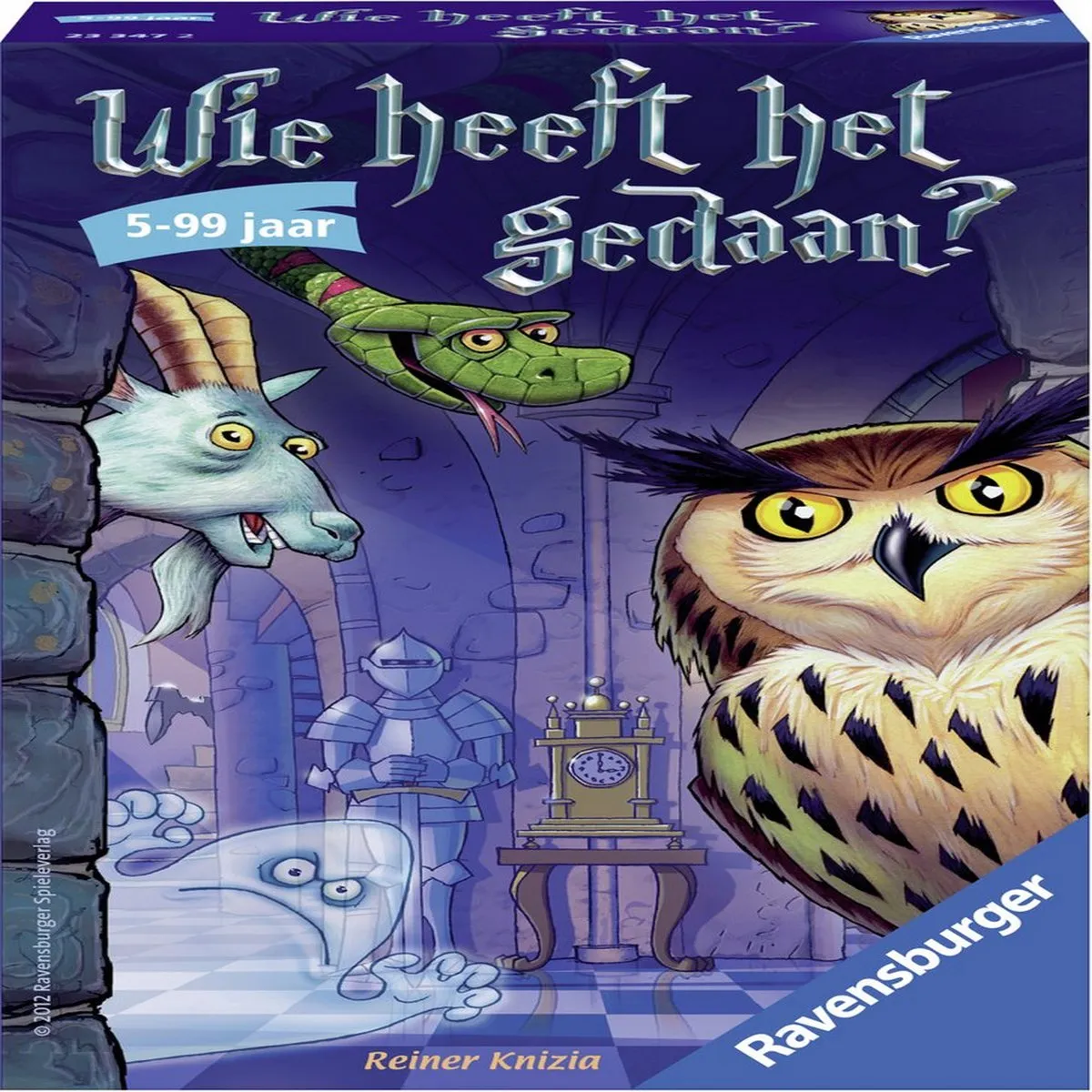Ravensburger Wie Heeft Het Gedaan? Pocketspel - 2-6 Spelers