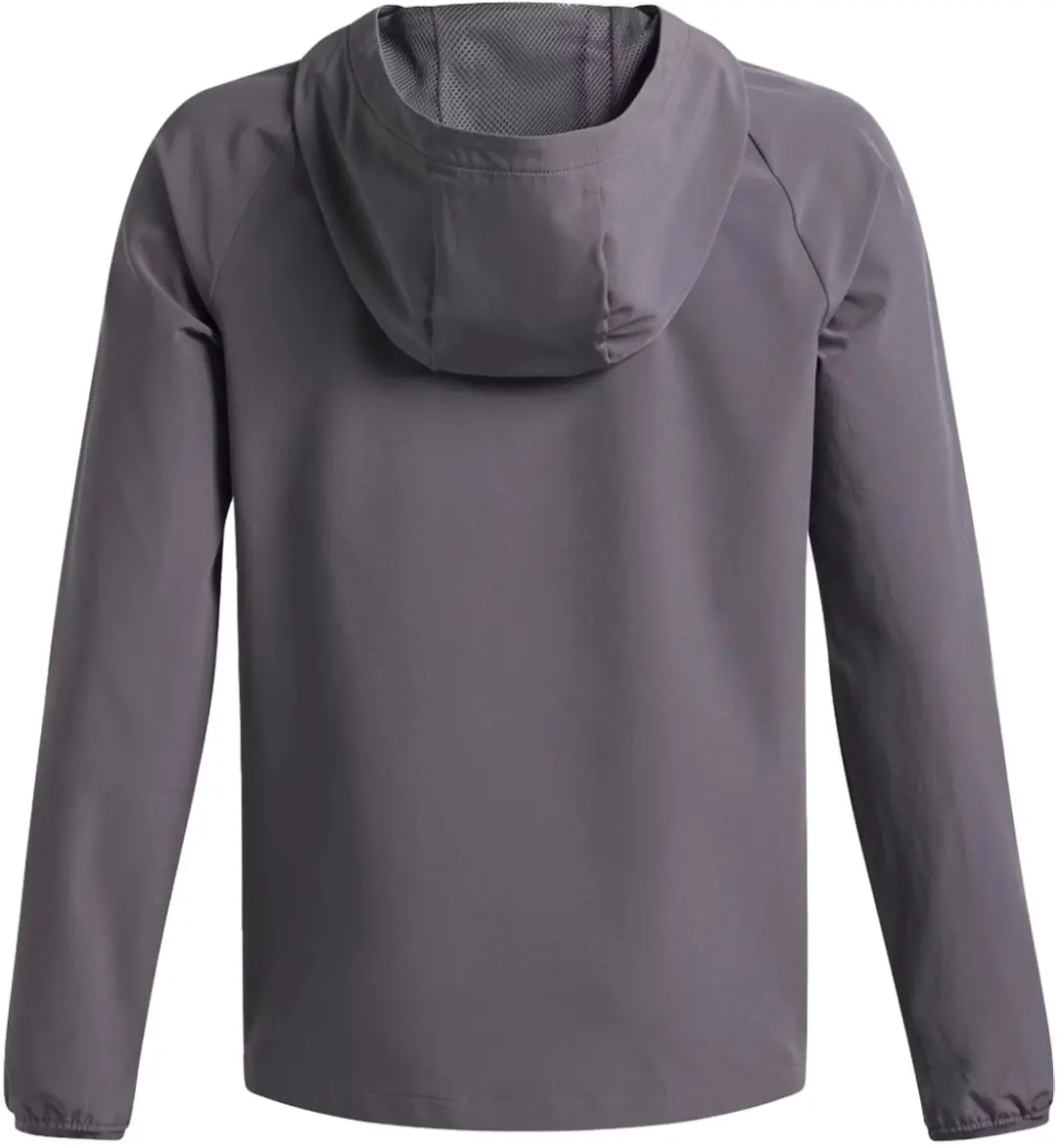 Under Armour UA Vibe Woven Windbreaker - Castlerock/Zwart