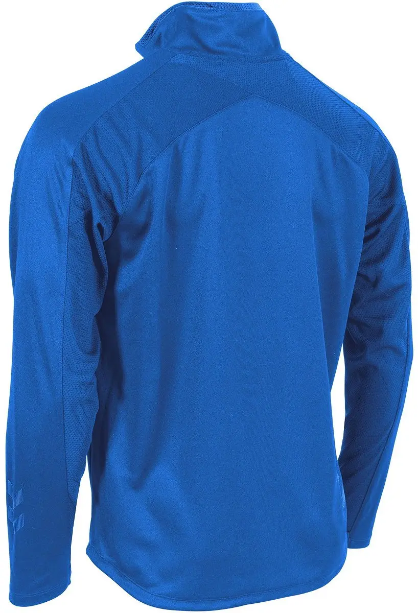 Hummel Tulsa Quarter Zip Top - L - Blauw