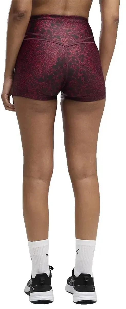 PUMA Tropical Speed 3 AOP Korte Leggings - Rood L