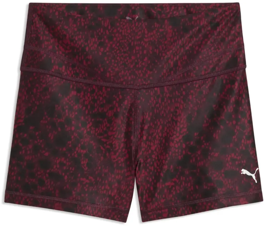 PUMA Tropical Speed 3 AOP Korte Leggings - Rood L