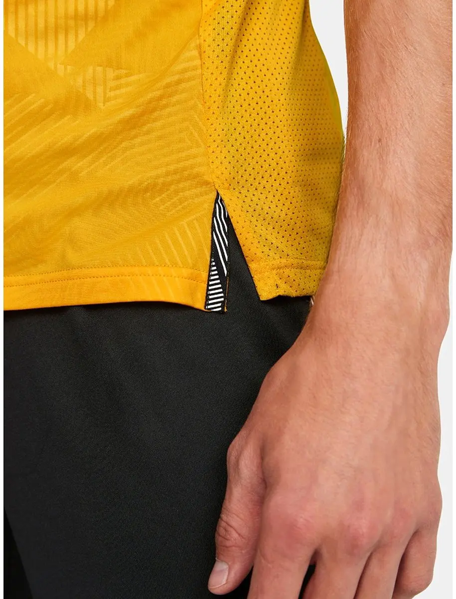 Craft Premier Solid Shirt Korte Mouw Heren - Geel S