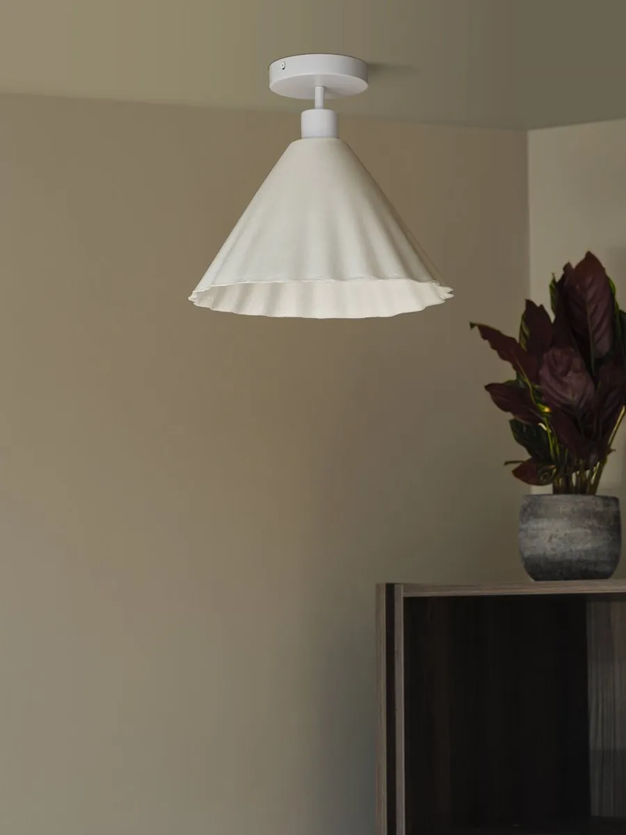 LEDVANCE Decor Pulp Plafondlamp E27 - 310mm Wit