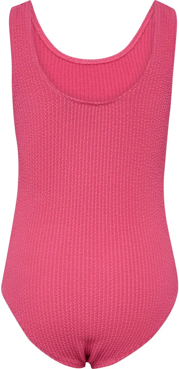 Hummel HMLJR Crinkle Zwempak 152 - Roze Flambe