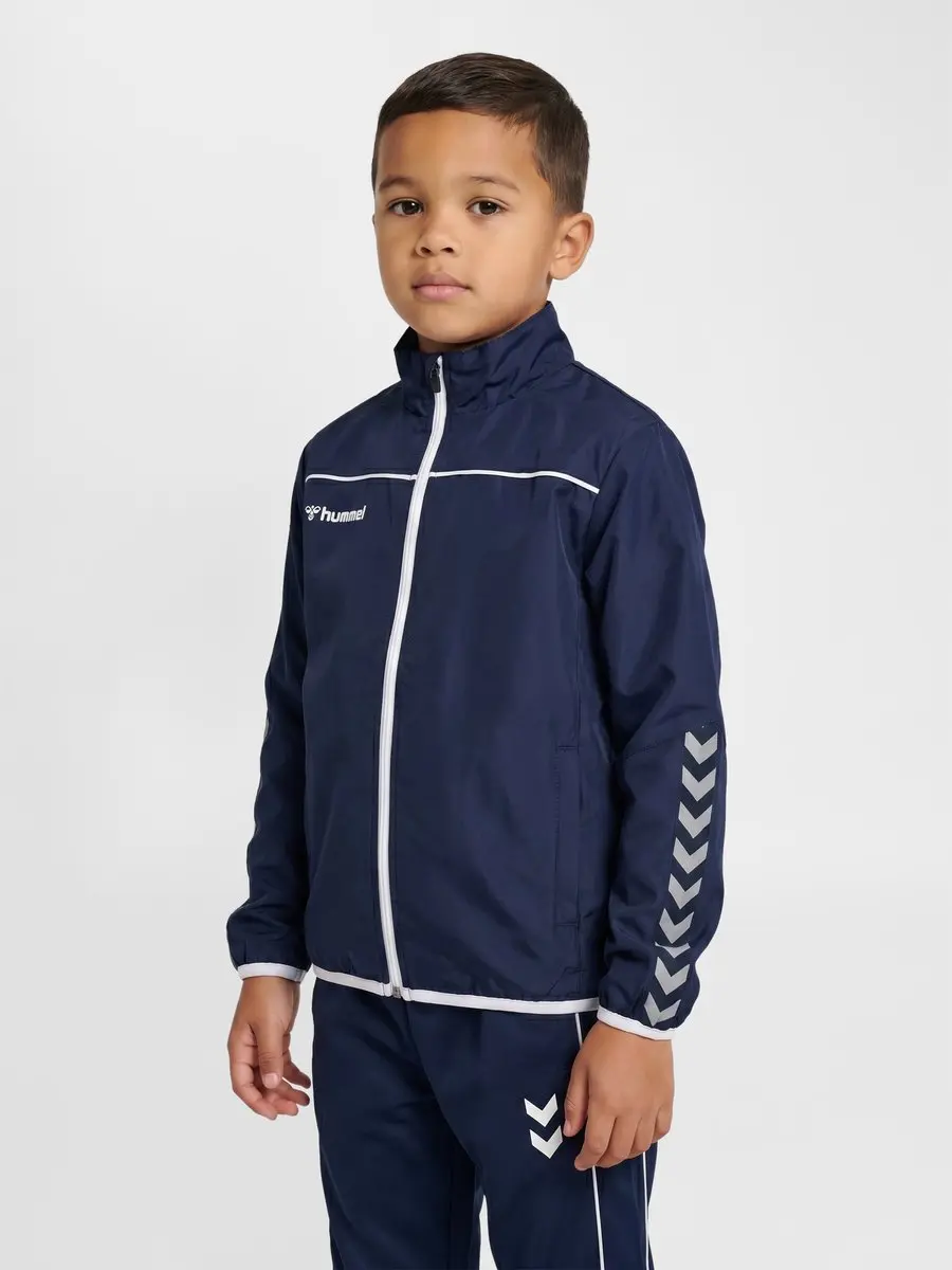 Hummel Hmlauthentic Kids Training Jacket 204936 - Trainingsjack Blauw